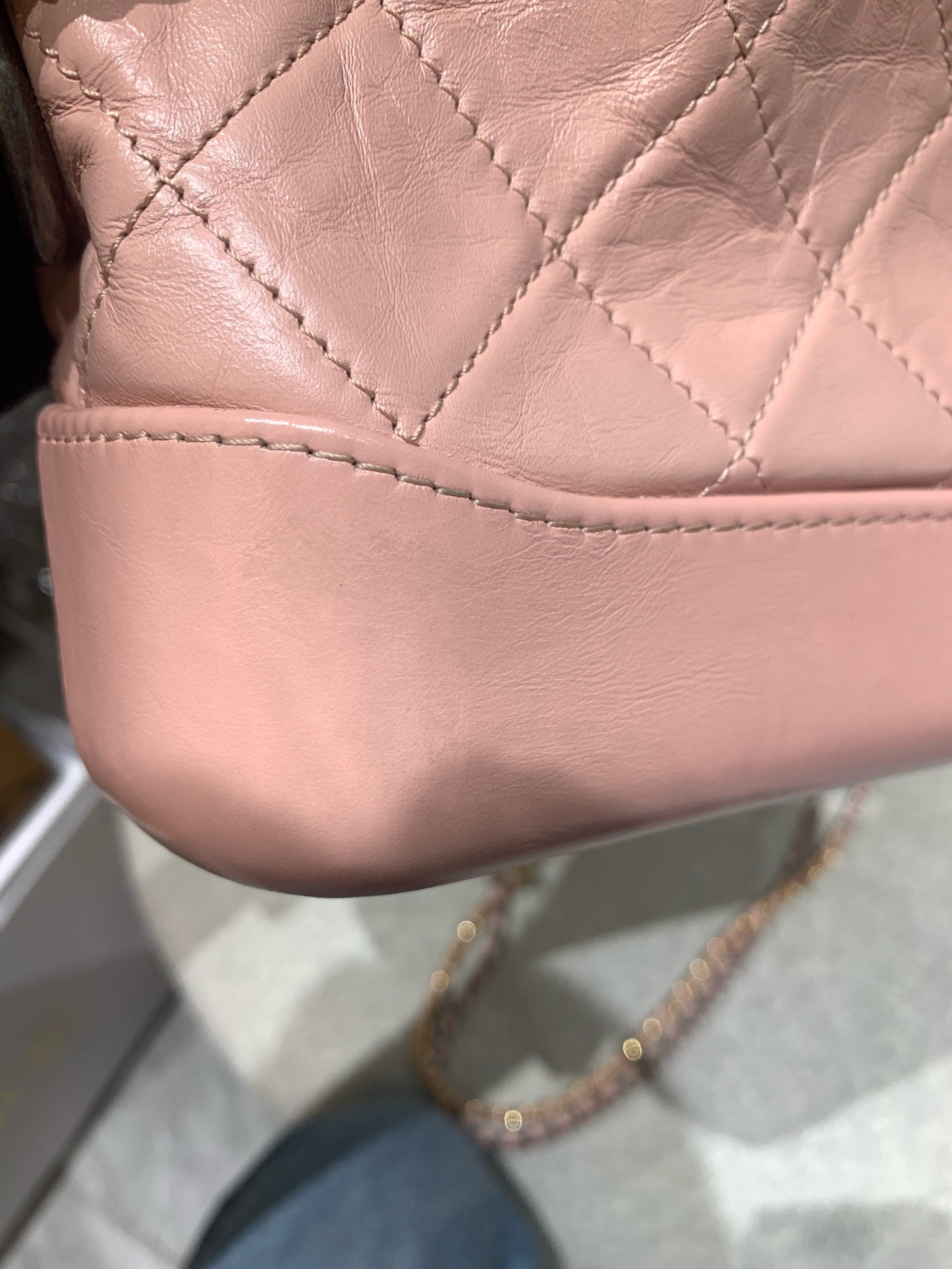 Chanel - Gabrielle Hobo Bag - Calfskin leather - Pink - (Small)