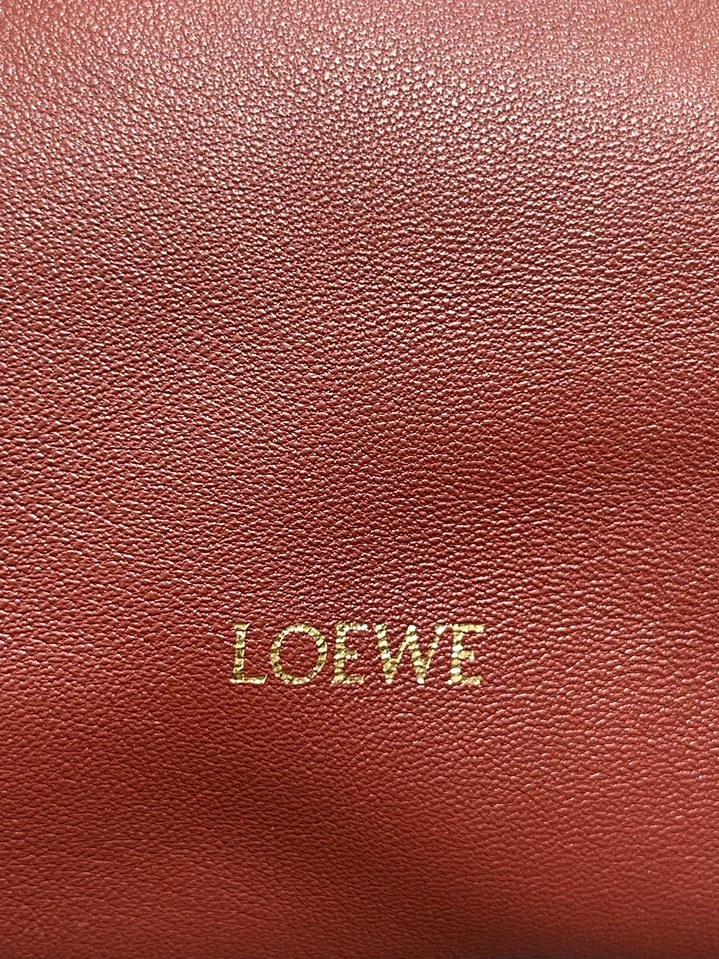 Loewe - Flamenco Purse - Leather - Burgundy - (Medium)
