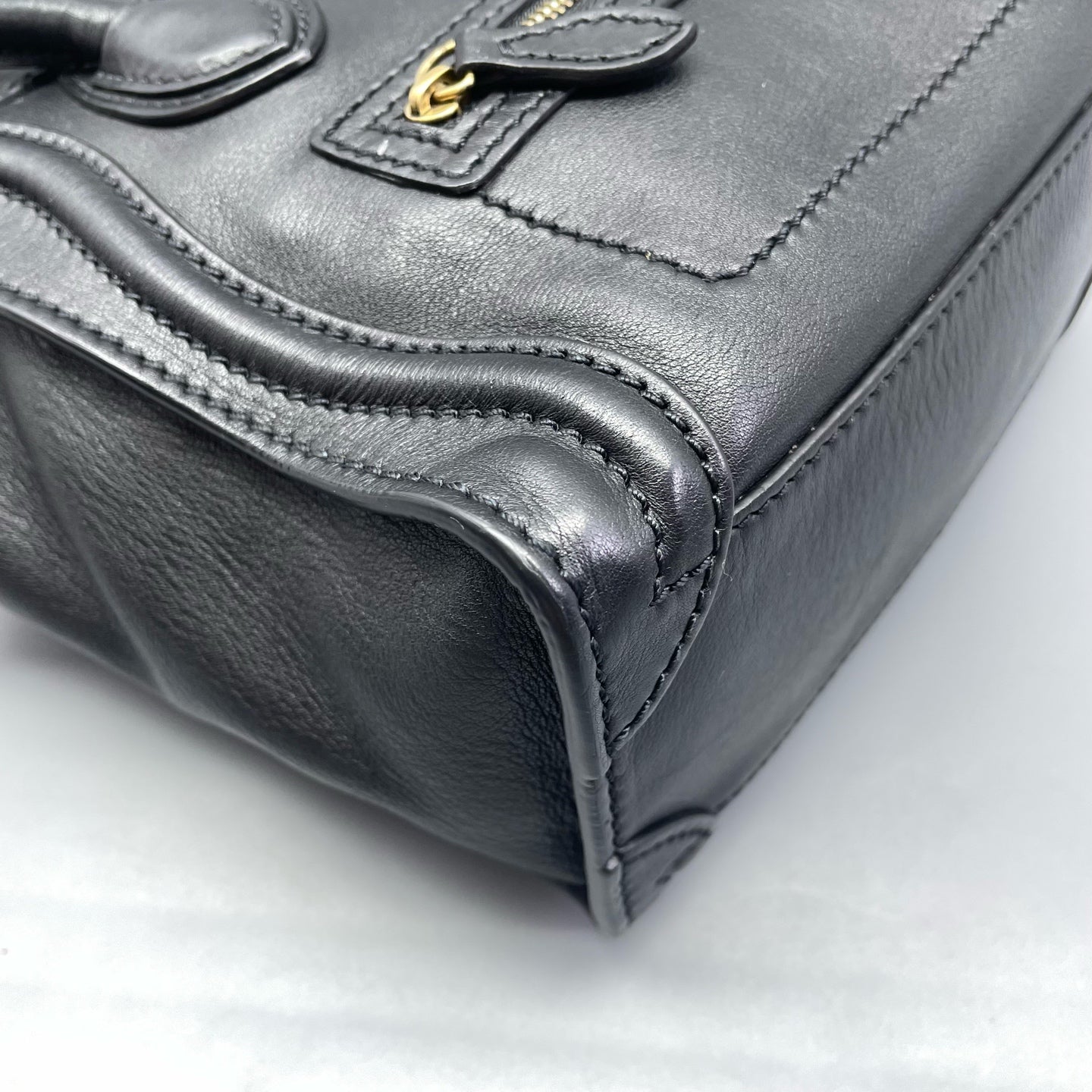Celine - Luggage Nano - Leather - Black - (mini)