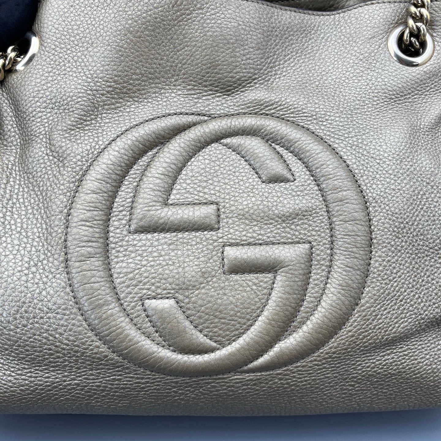 Gucci - Soho Tassel Tote Bag - Leather - Gold - (Large)