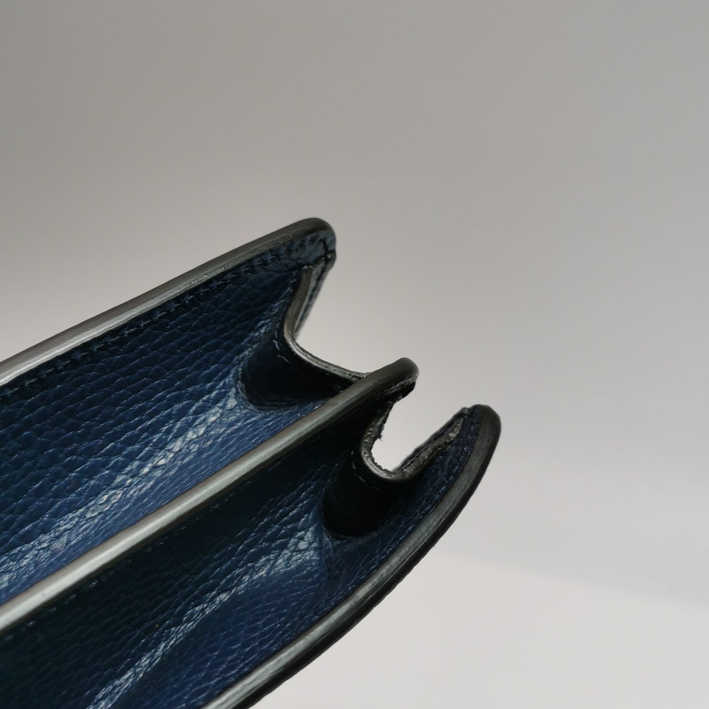 Gucci - Dionysus Shoulder Bag - Grained leather - Navy - (small)