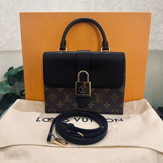 Louis Vuitton - Locky BB - Monogram coated canvas with leather trim - Brown - (mini)
