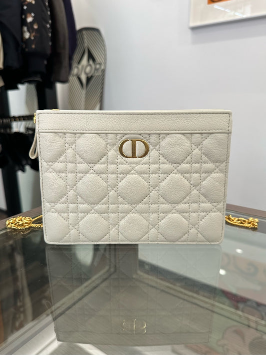 Dior - Caro - Leather - White - (mini)