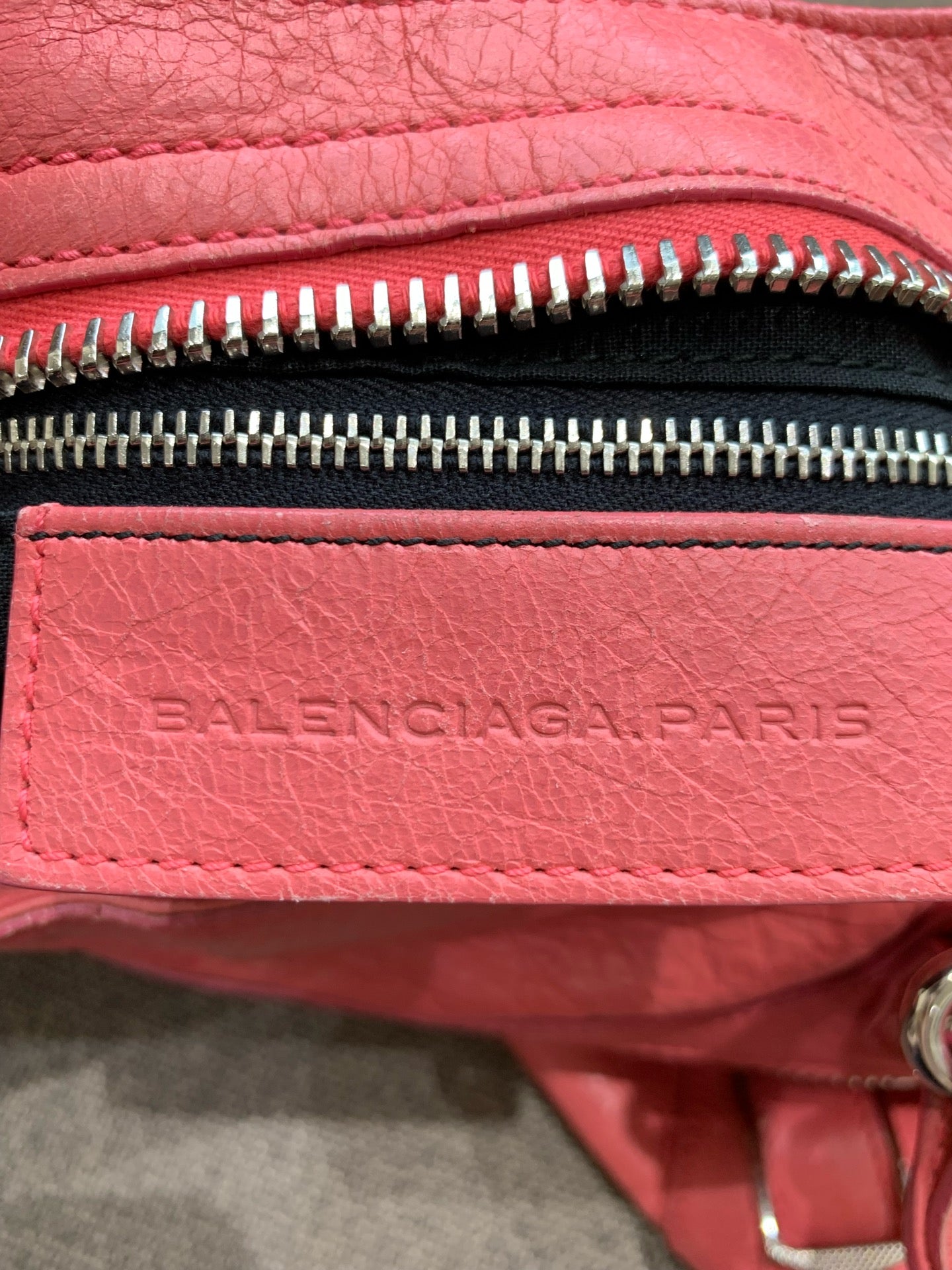 Balenciaga - City - Leather - Pink - (medium)