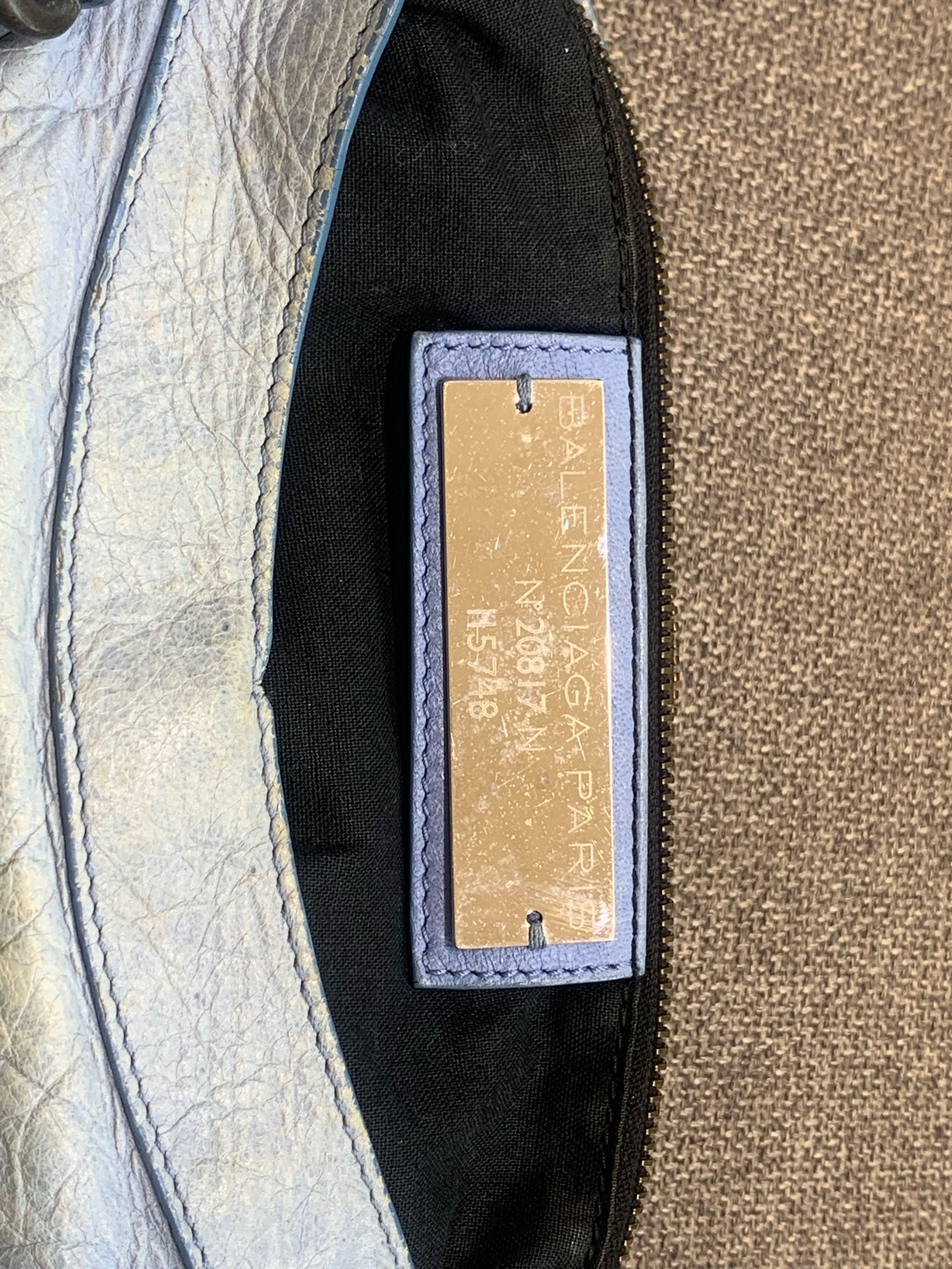 Balenciaga - Motorcycle Bag (City) - Leather - Blue - (medium)