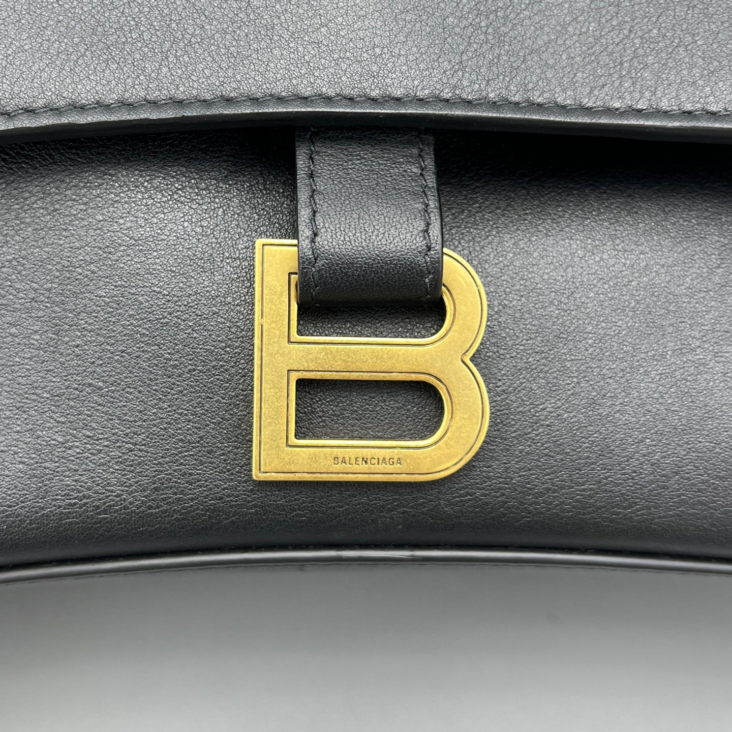 Balenciaga - Crush - Leather - Black - (Medium)