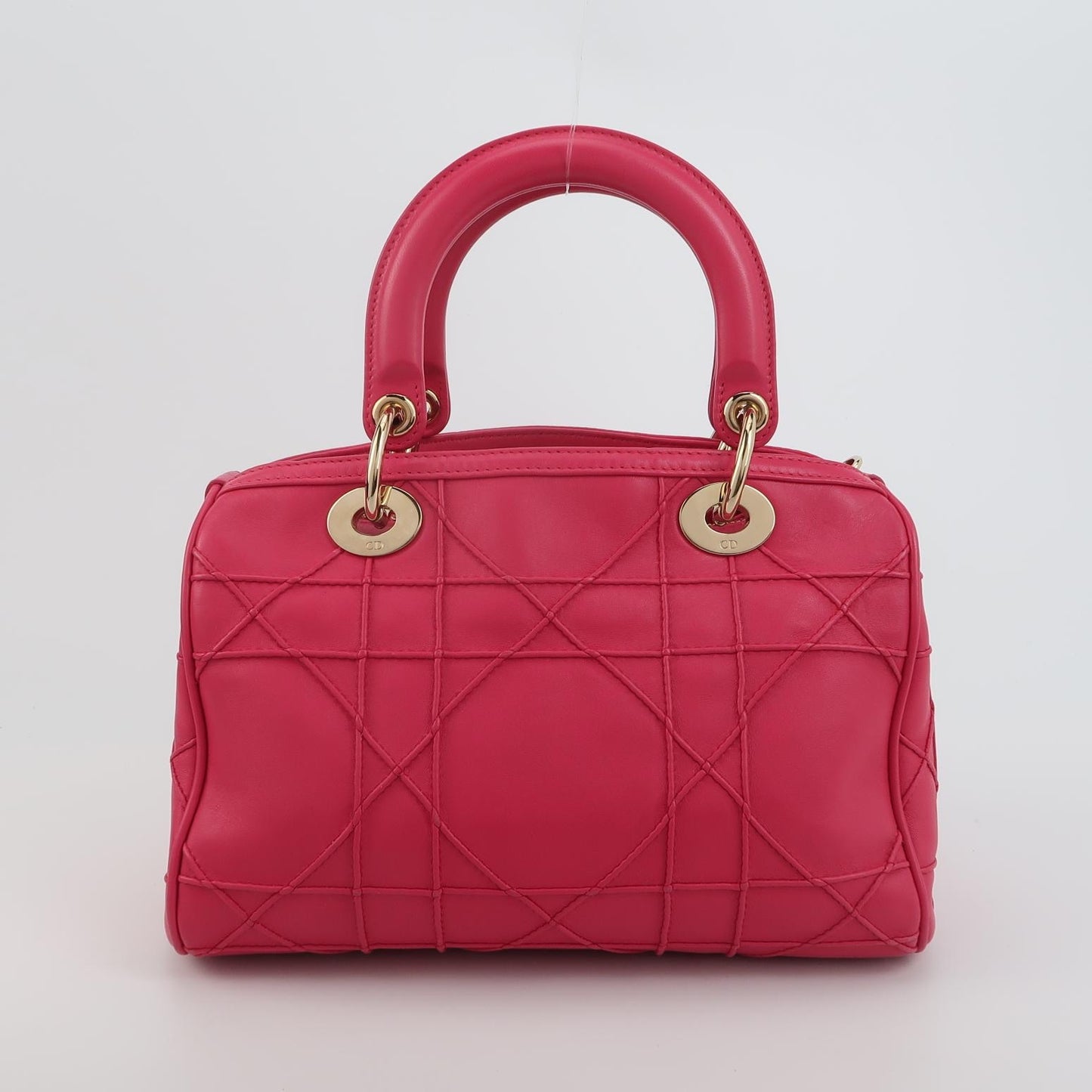 Dior - Granville Boston Bag - Leather - Pink - (Medium)
