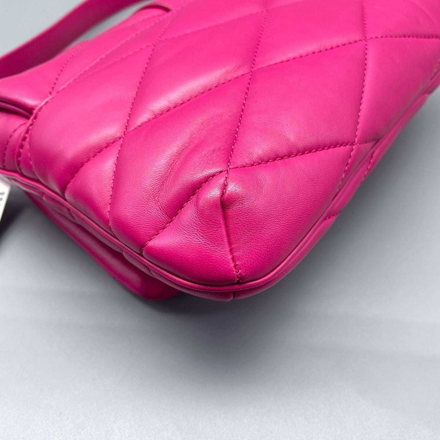 Saint Laurent - Le 57 Hobo Bag - Lambskin leather - Pink - (Medium)