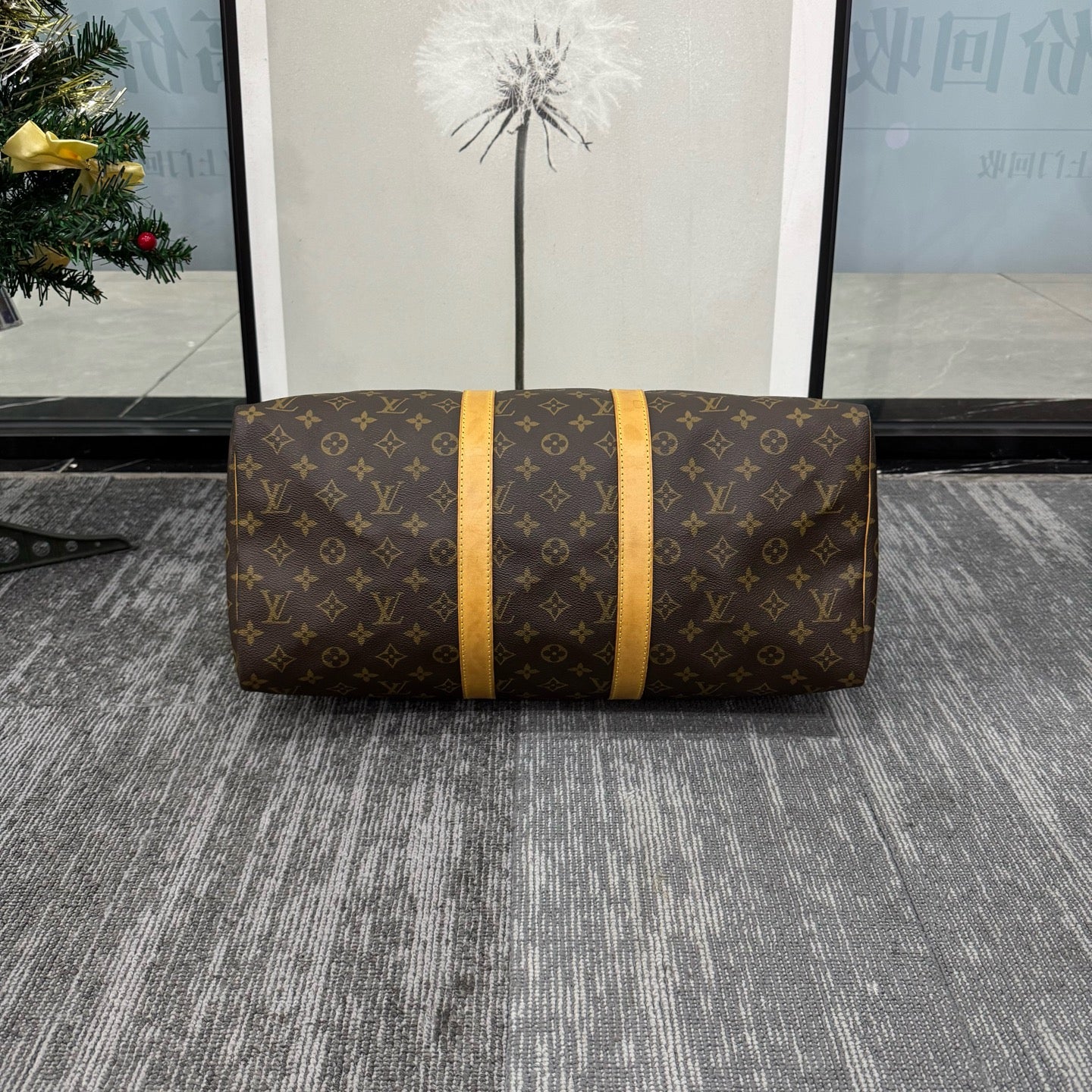 Louis Vuitton - Keepall 45 - Monogram canvas with Vachetta leather trim - Brown - (Large)