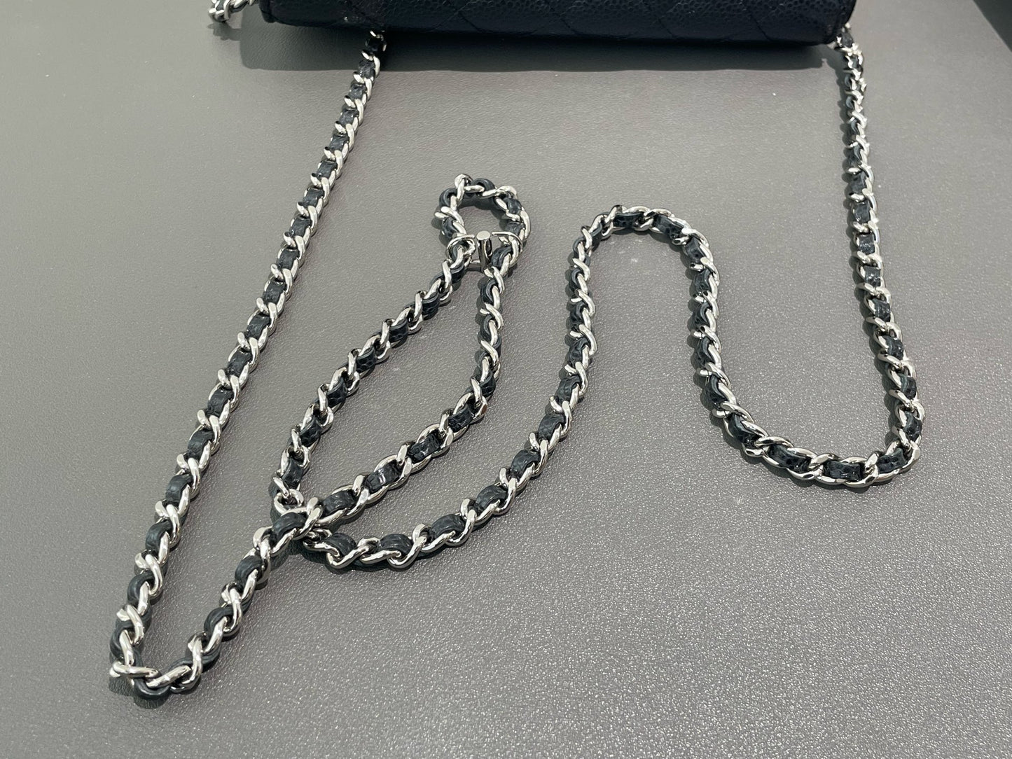 Chanel - Wallet on Chain (WOC) - Caviar leather - Black - (Mini)