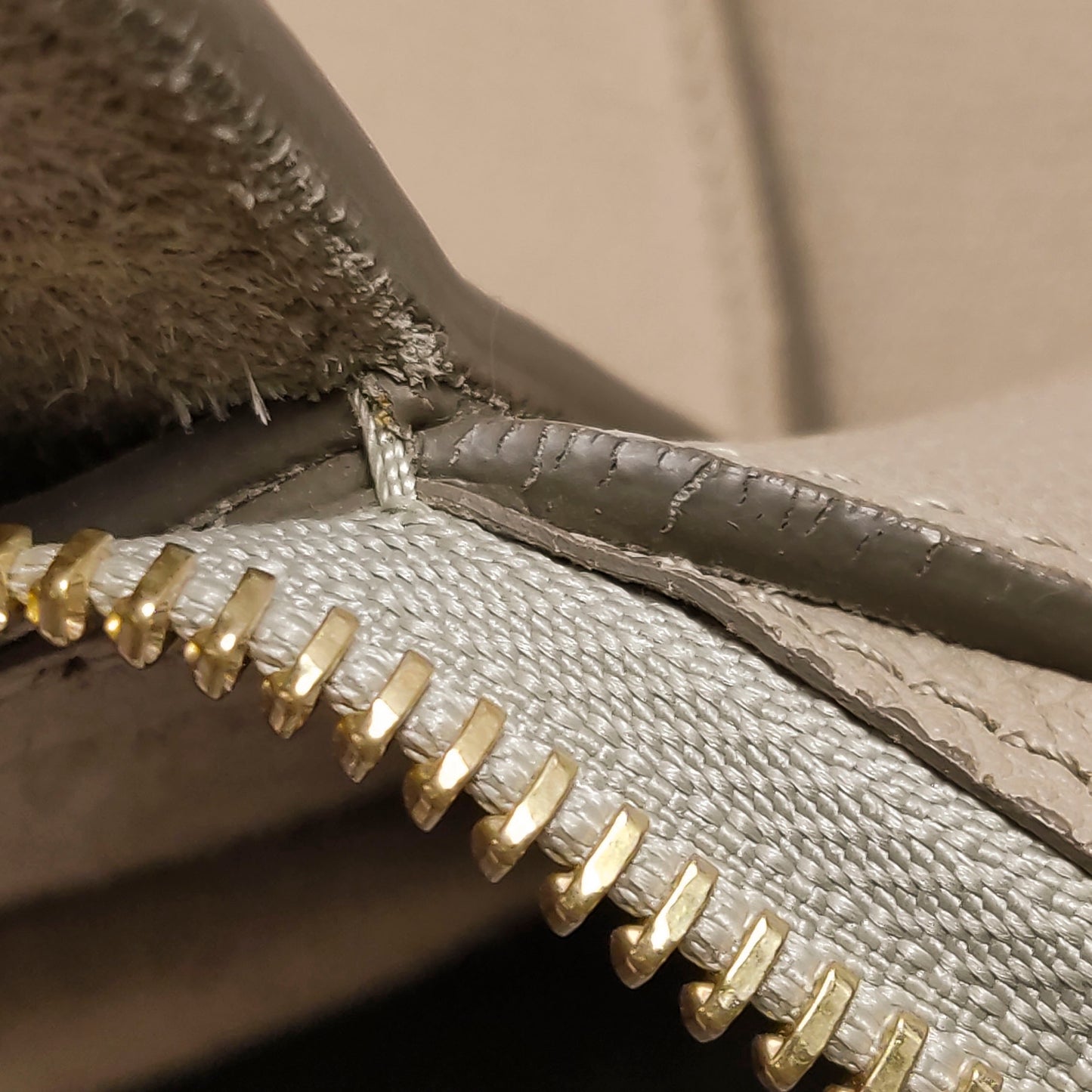 Celine - Belt Micro - Grained leather - Camel - (Small)