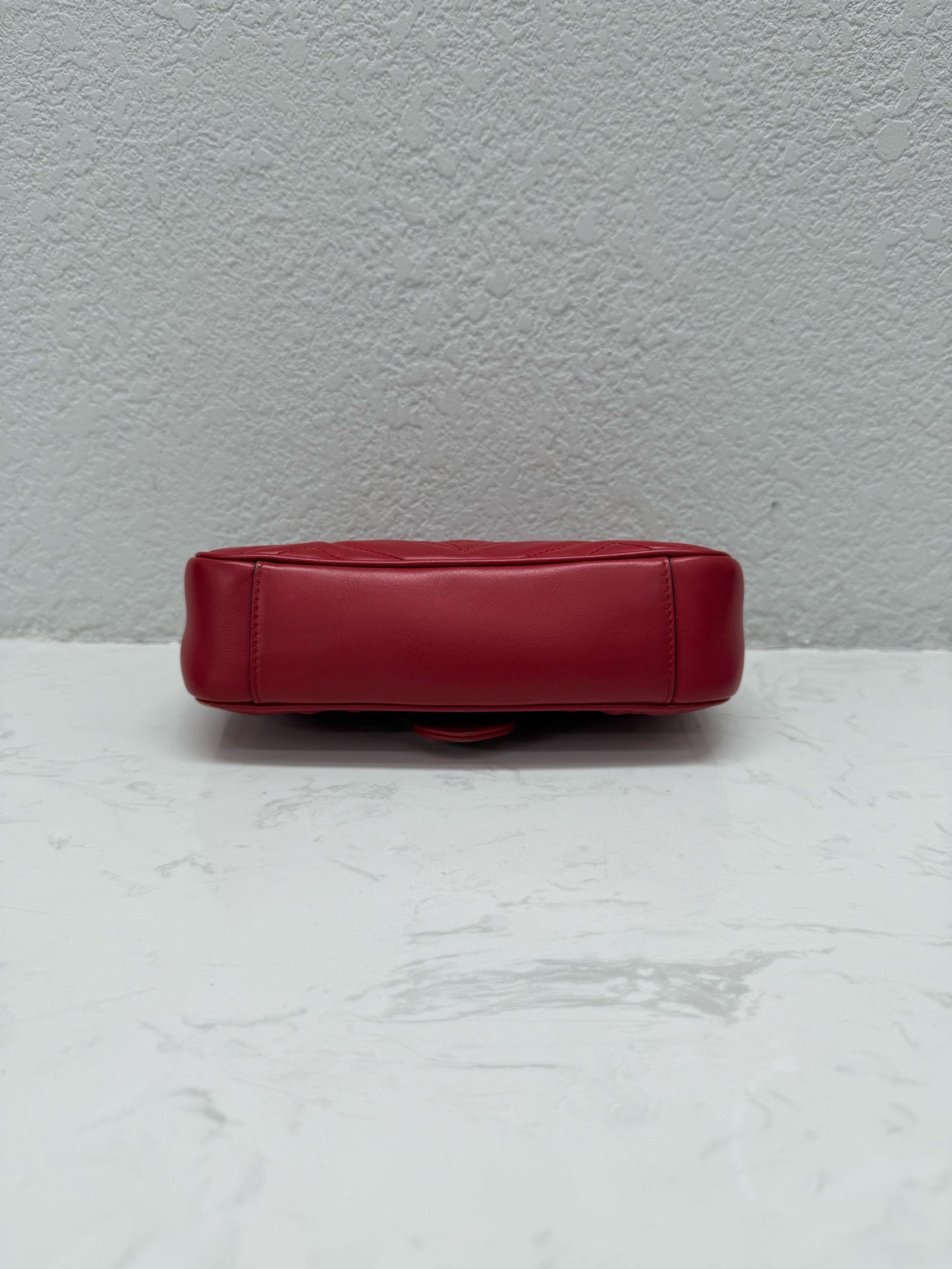 Gucci - GG Marmont Mini - Matelassé leather - Red - (Mini)
