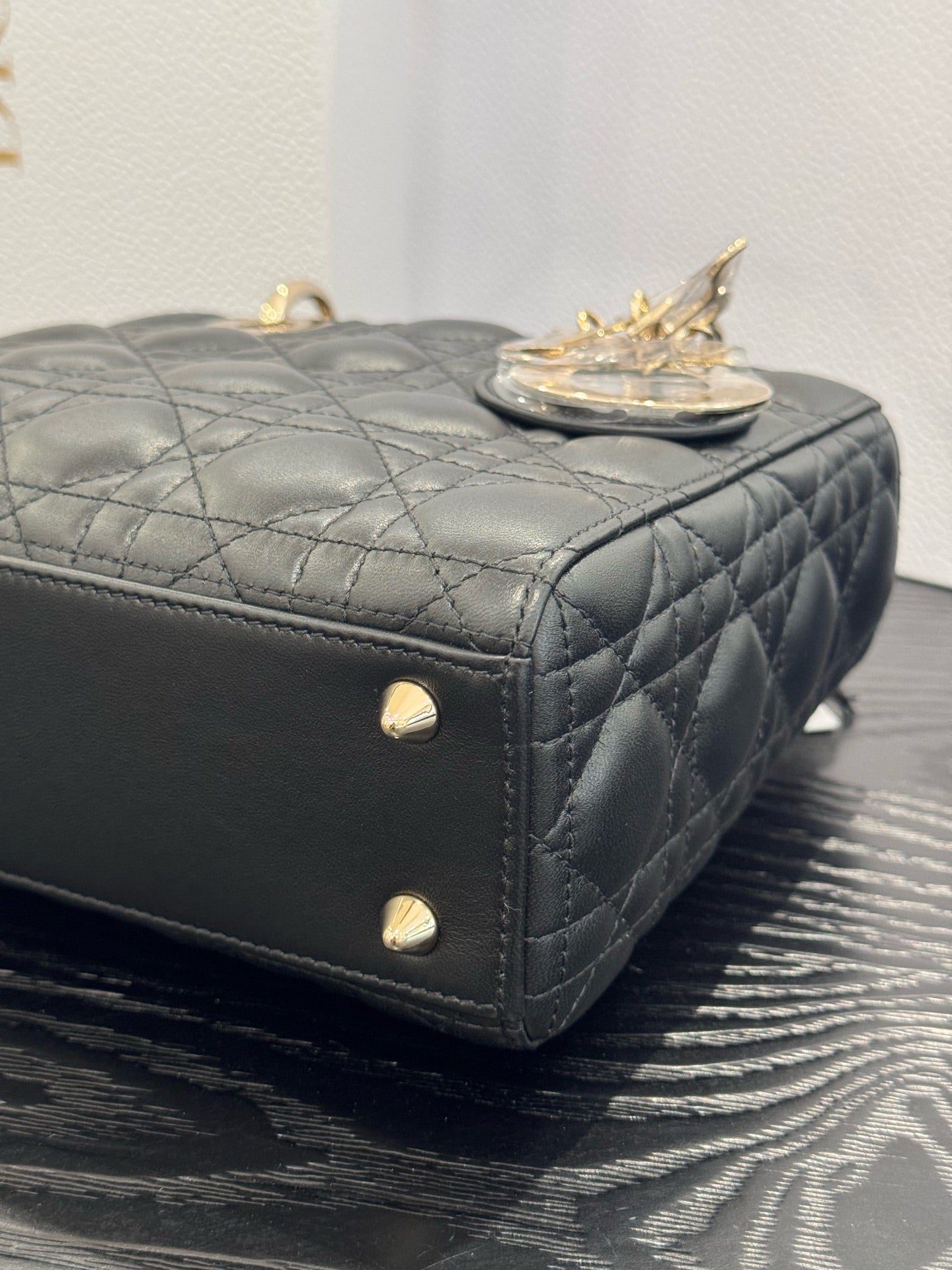 Dior - Lady Dior My ABCDior - Lambskin leather - Black - (mini)