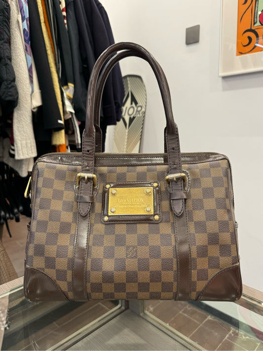 Louis Vuitton - Berkeley - Damier Ebene coated canvas with smooth leather trim - Brown - (medium)