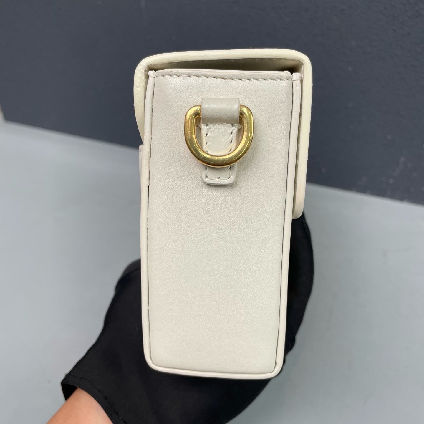 Dior - 30 Montaigne Box Bag - Leather - White - (mini)