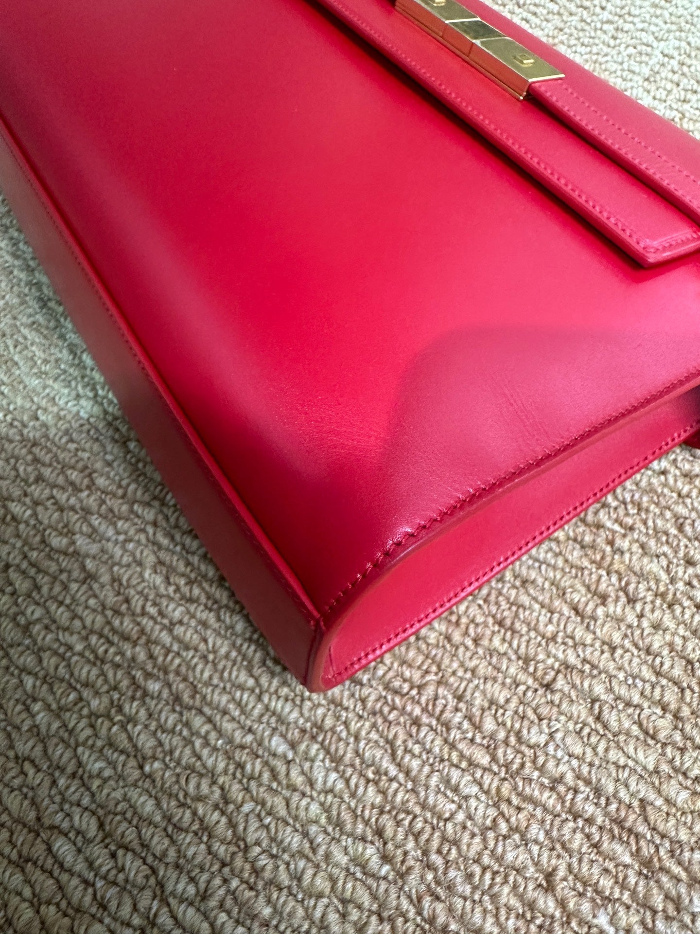 Saint Laurent - Manhattan - Leather - Red - (Medium)