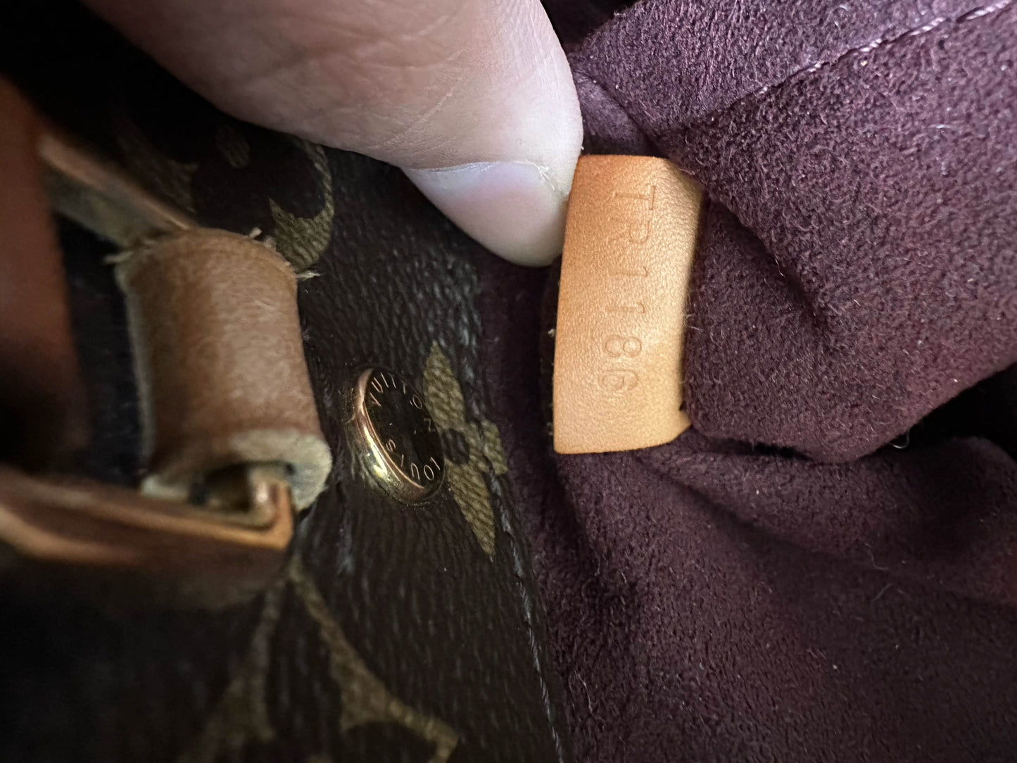 Louis Vuitton - Montaigne BB - Monogram coated canvas and Vachetta leather - Brown - (Small)