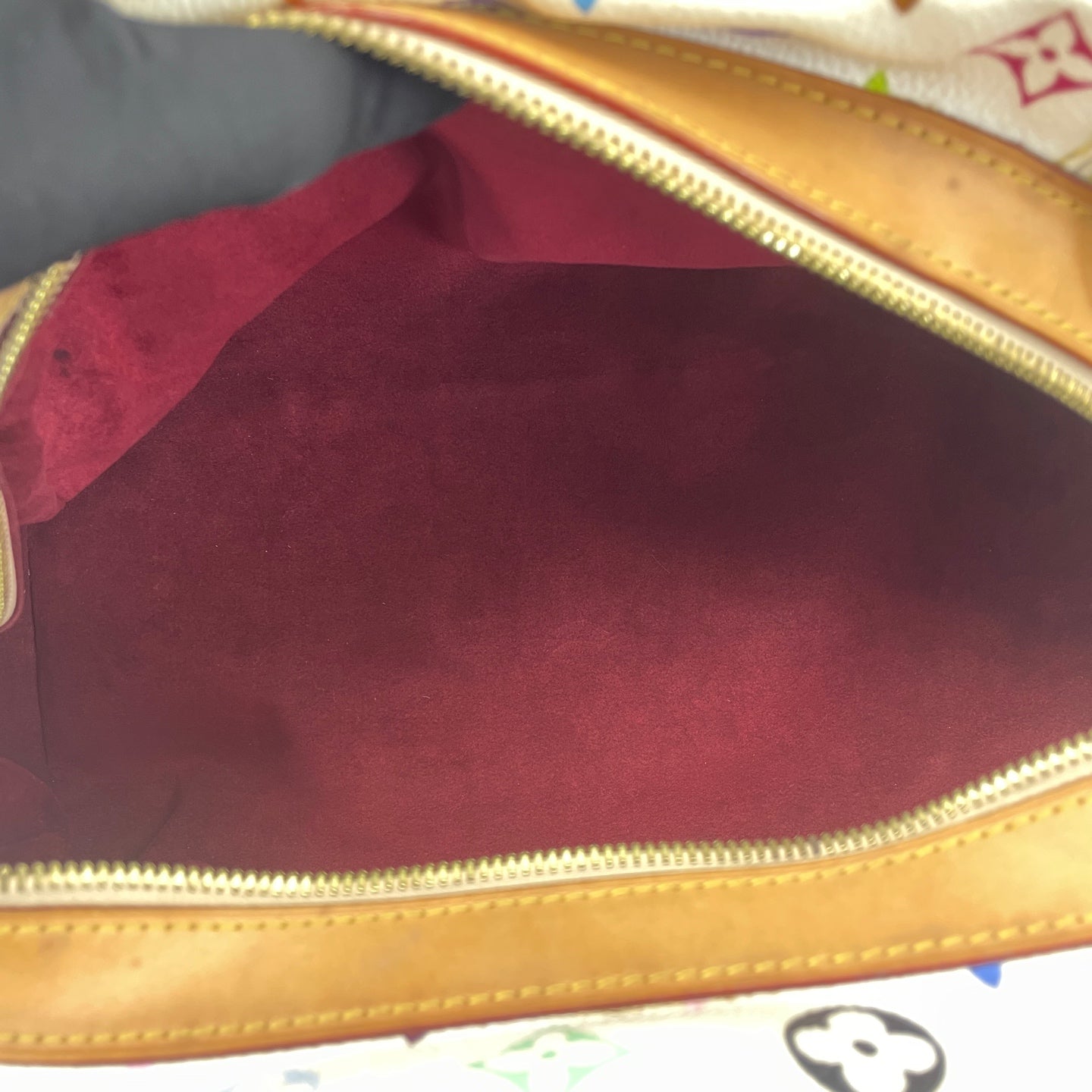 Louis Vuitton - Rita Top Handle Bag - Coated canvas and natural cowhide leather - Multicolour - (Large)
