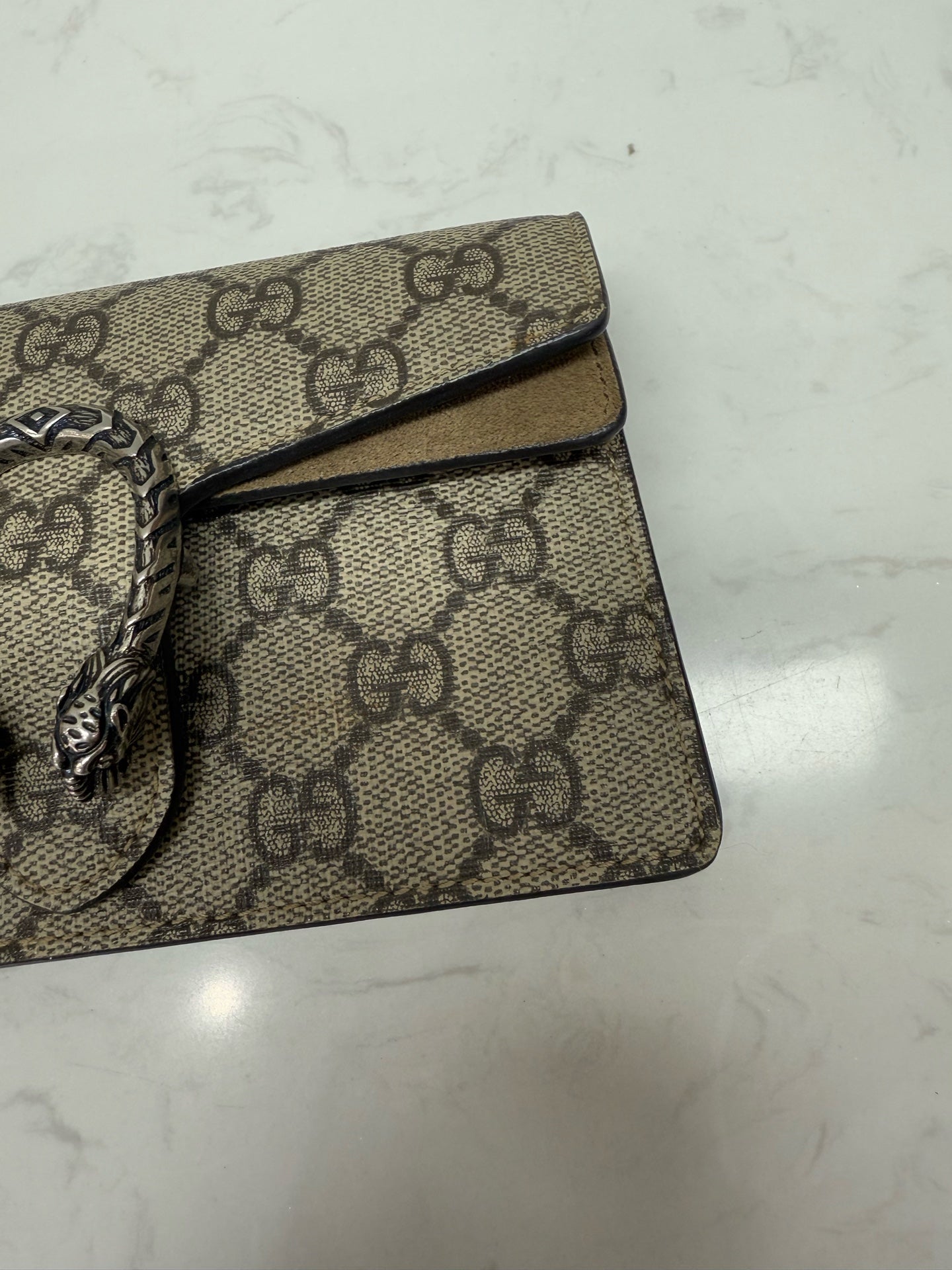 Gucci - Dionysus Mini - Coated canvas and leather - Camel - (mini)