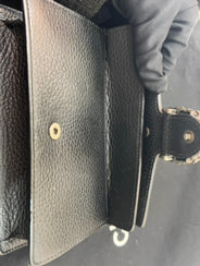 Gucci - Dionysus Mini Chain Bag - Grained leather - Black - (mini)
