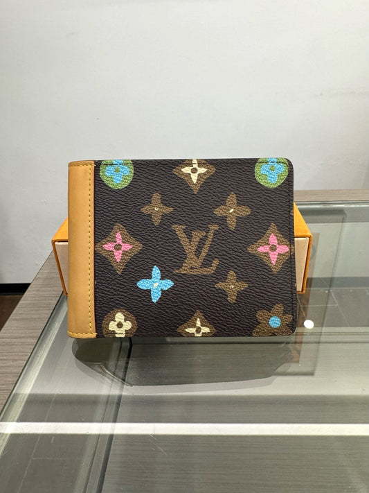 Louis Vuitton - Louis Vuitton x Tyler Colorful Graffiti Monogram Wallet - Monogram coated canvas with leather trim and interior - Multicolour - (Small)