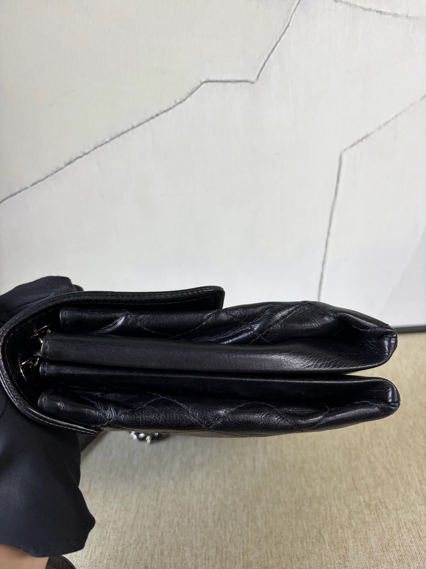 Chanel - Cuba Series Messenger Bag - Cowhide leather - Black with Silver-Tone Hardware - (small)