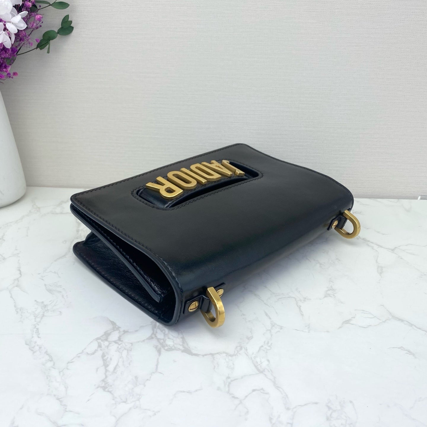 Dior - J'ADior - Oiled wax leather - Black - (Medium)