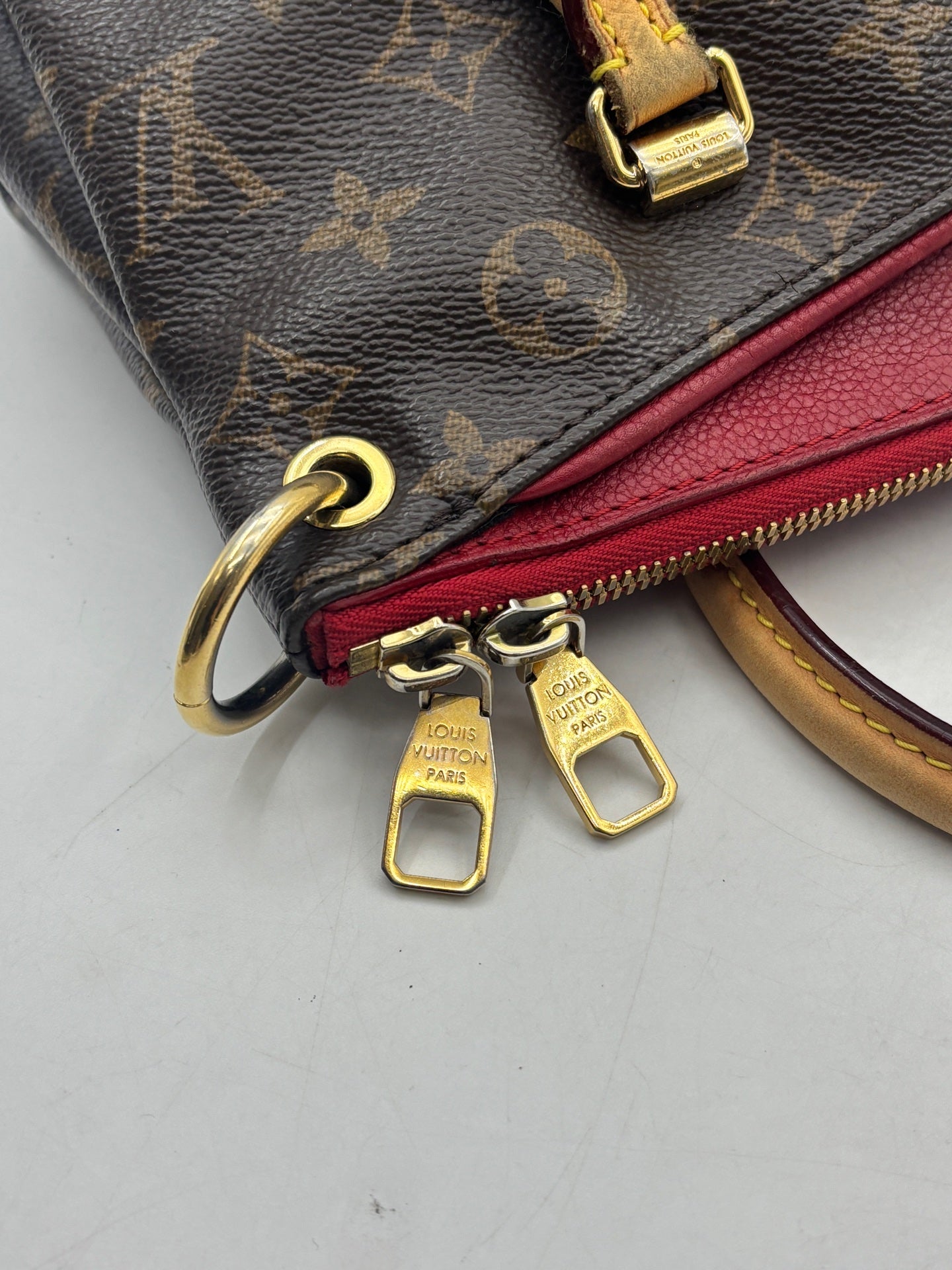 Louis Vuitton - Pallas BB - Monogram canvas with leather trim - Brown - (Small)