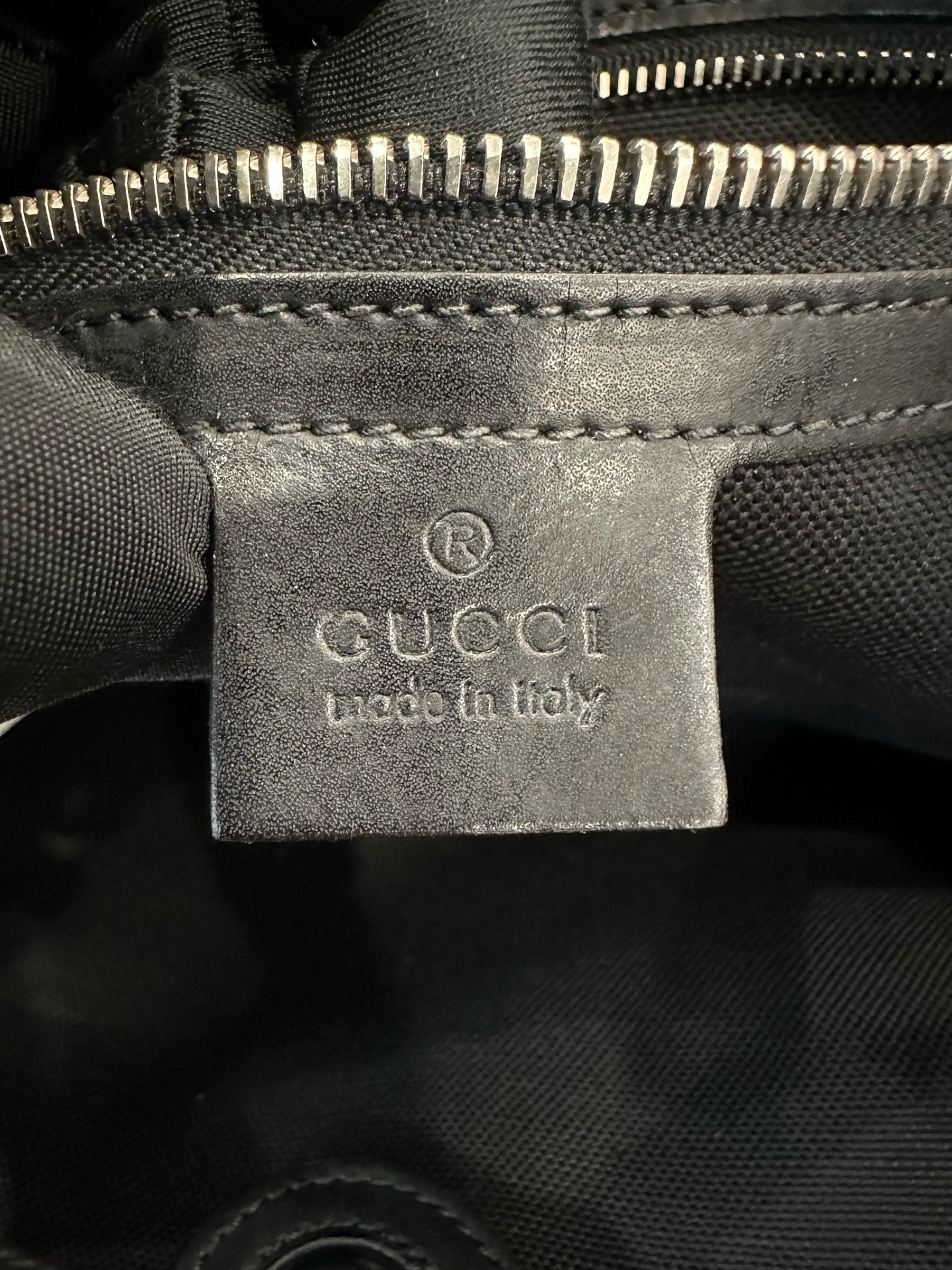 Gucci - Neo Vintage GG Supreme Tote - Coated canvas with leather trim - Black - (Medium)