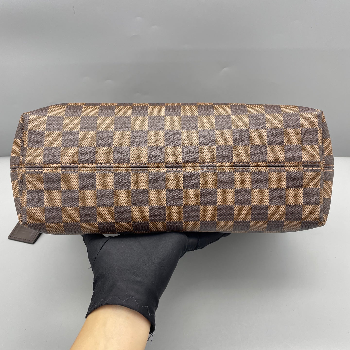 Louis Vuitton - Graceful - Damier Ebene coated canvas with leather trim - Brown - (medium)