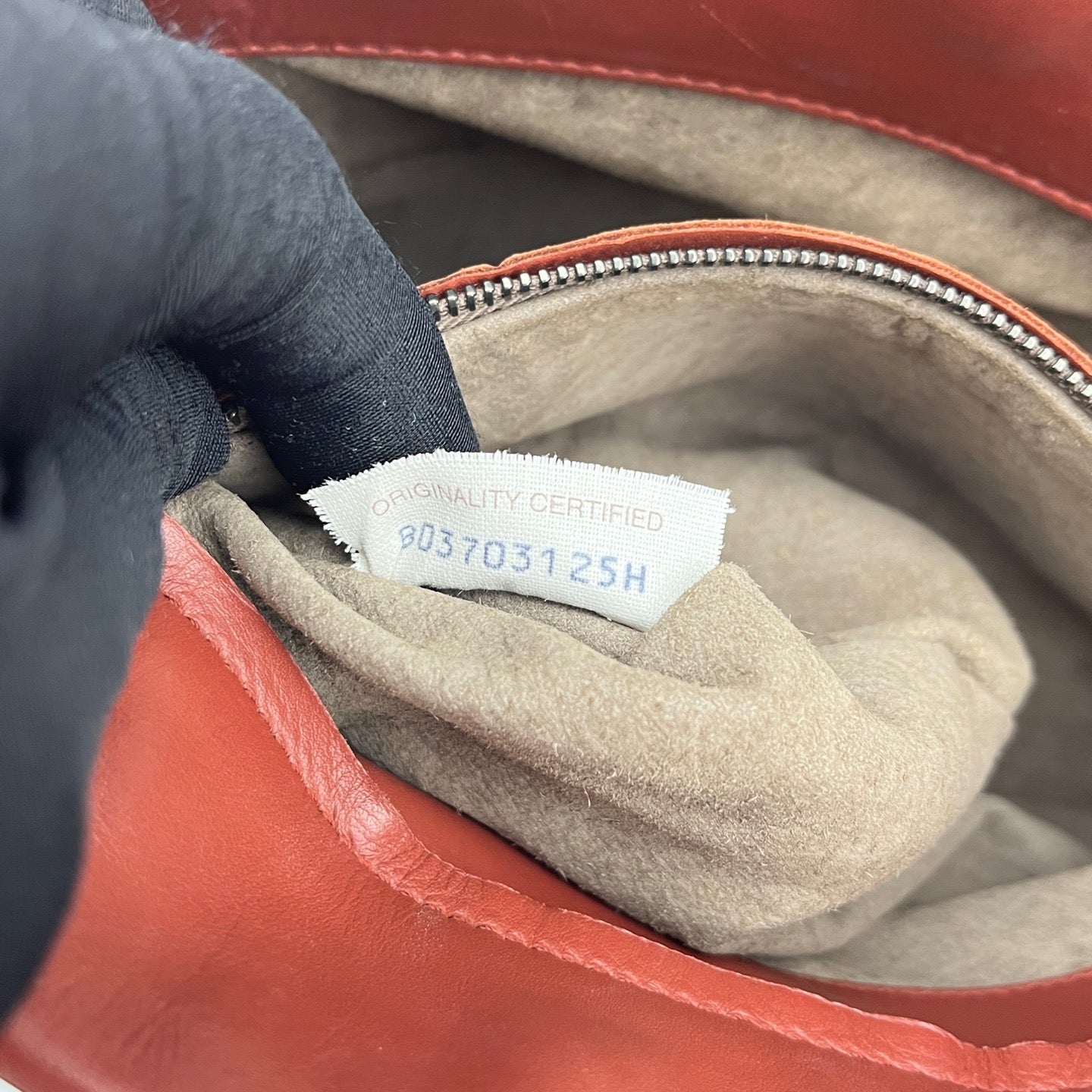 Bottega Veneta - Roma - Lambskin leather - Brick Red - (Medium)