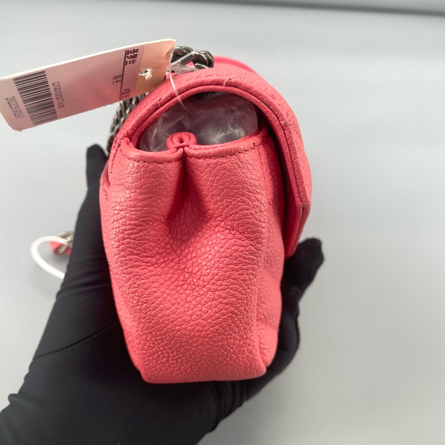 Saint Laurent - College Mini Messenger Bag - Leather - Pink - (mini)