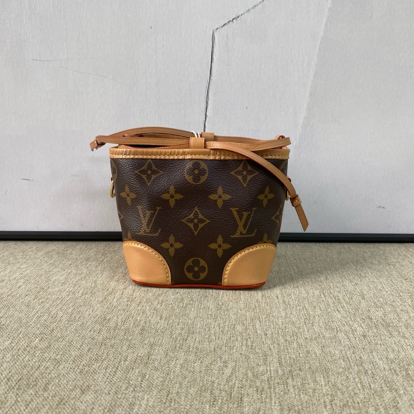 Louis Vuitton - Nano Noe - Monogram coated canvas with Vachetta leather trim - Brown - (mini)