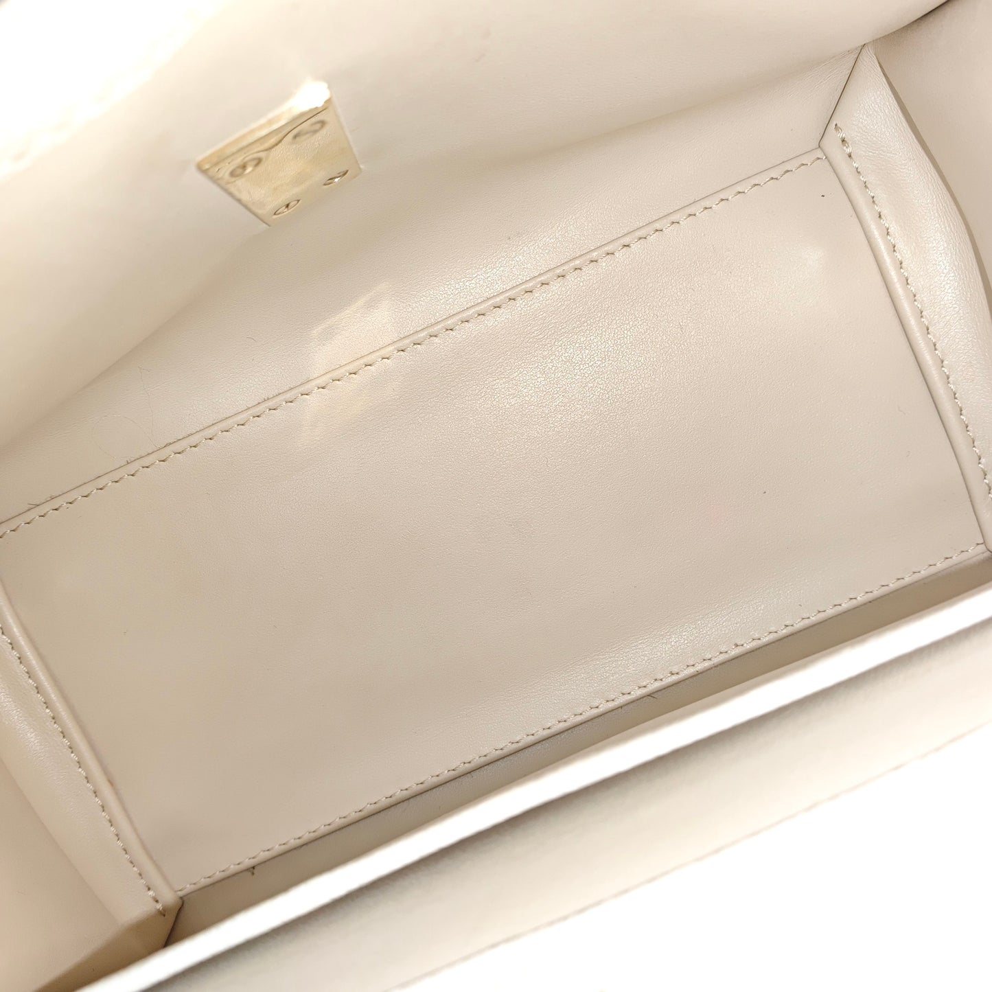 Valextra - Top Handle Bag - Cowhide leather - White - (mini)