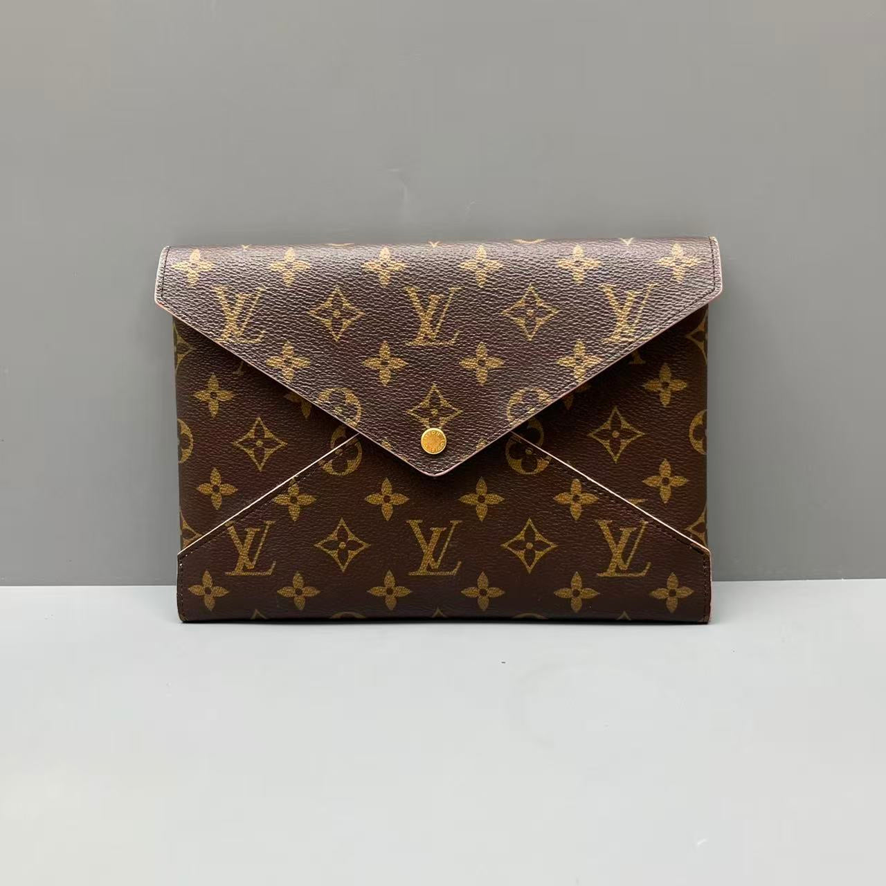 Louis Vuitton - Pochette Kirigami (Large) - Coated canvas - Brown - (small)