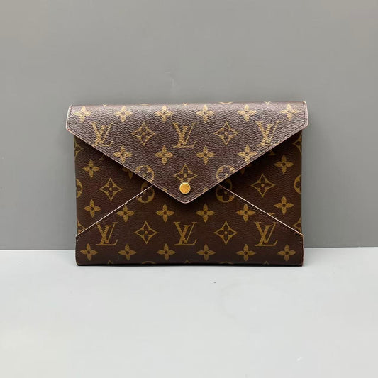 Louis Vuitton - Pochette Kirigami (Large) - Coated canvas - Brown - (small)