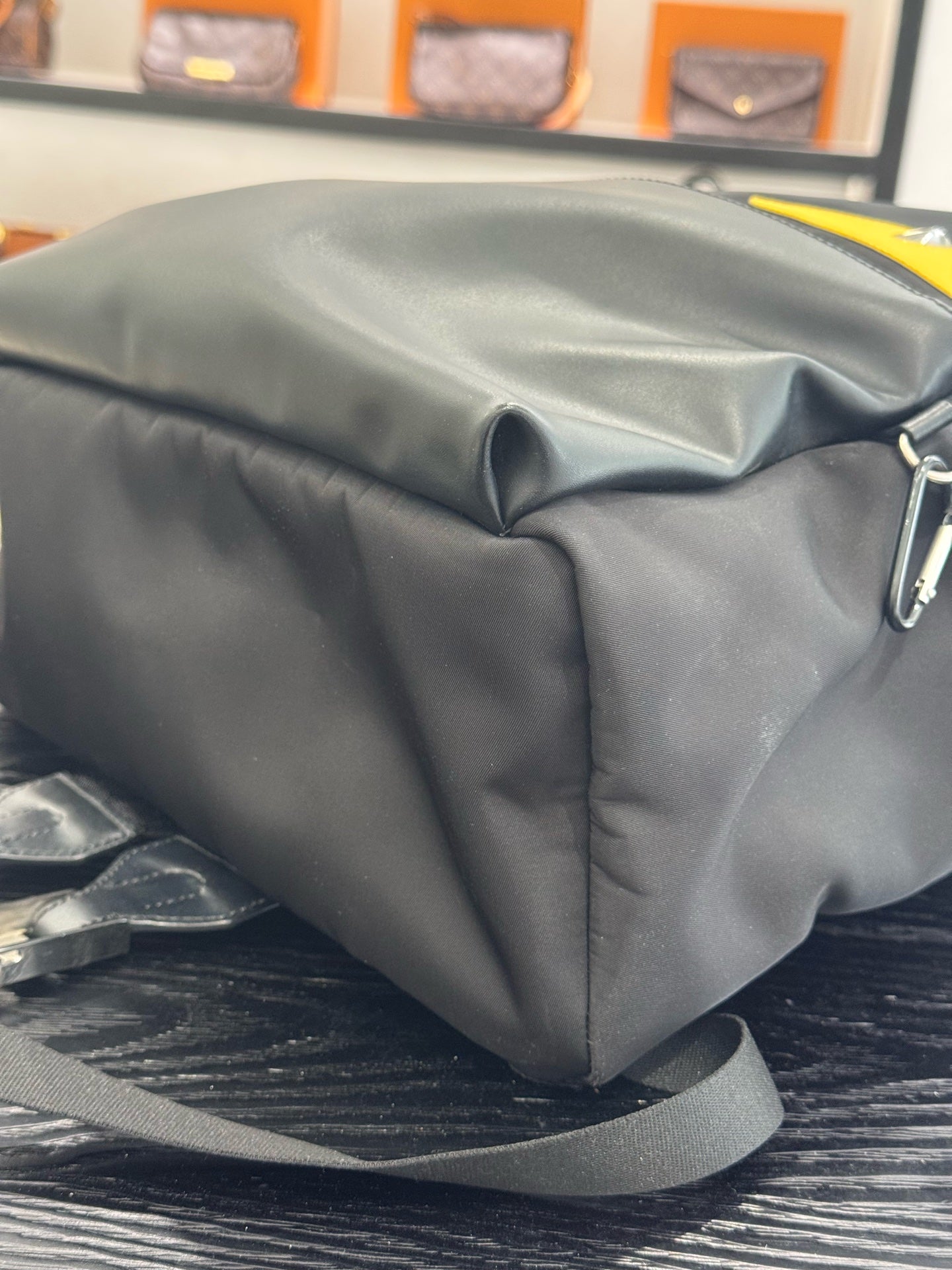 Fendi - Monster Eyes Backpack - Polyamide and Leather - Black - (Medium)