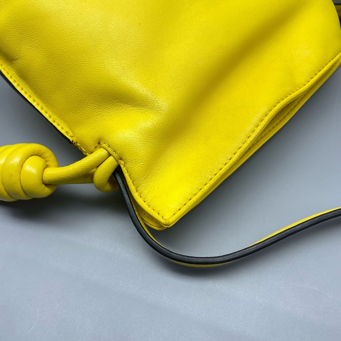 Loewe - Flamenco Knot Mini Bag - Leather - Yellow - (mini)