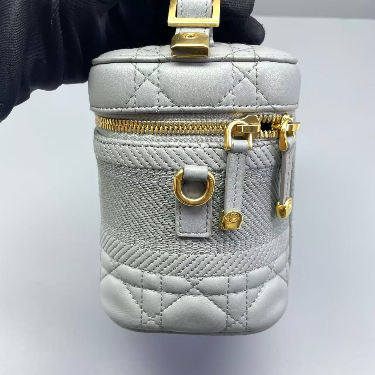 Dior - Vanity Case - Leather - Haze Blue - (mini)