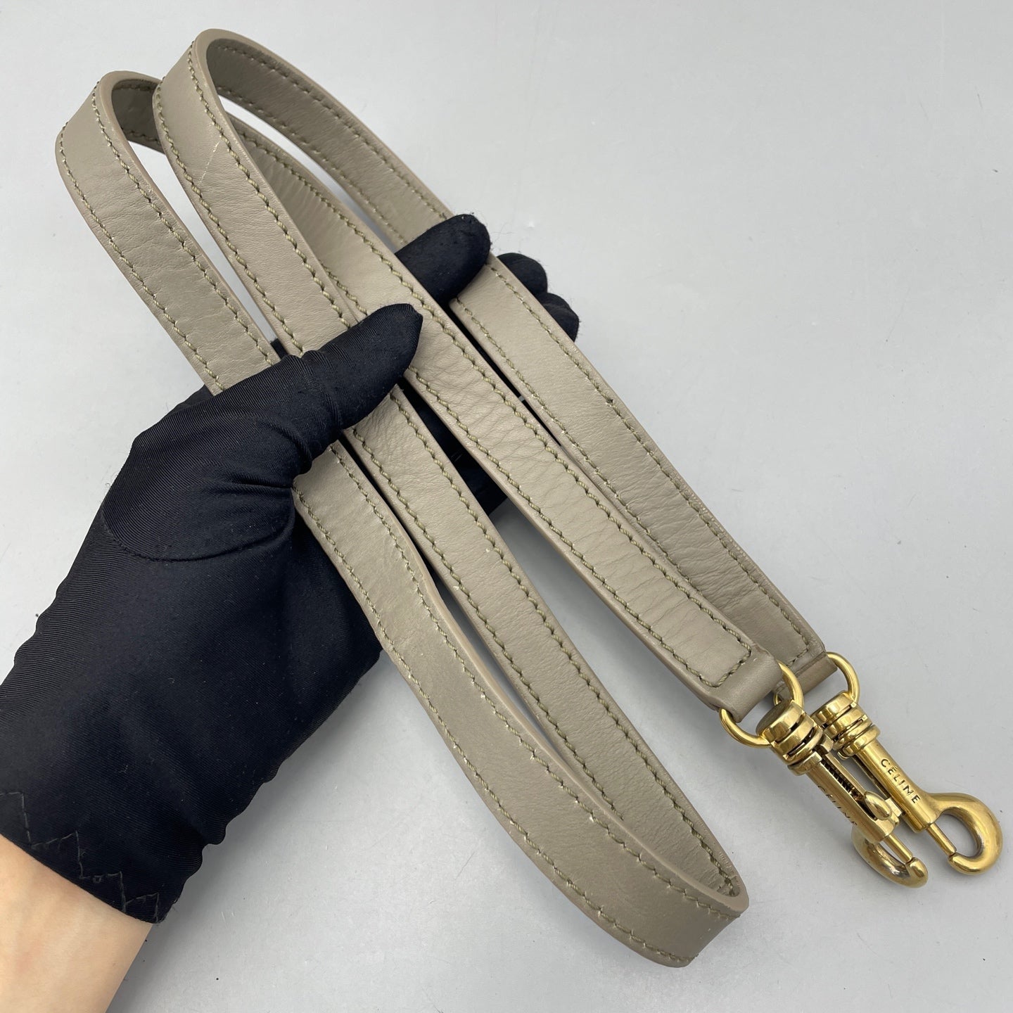 Celine - Luggage Nano - Calfskin leather - Grey - (mini)