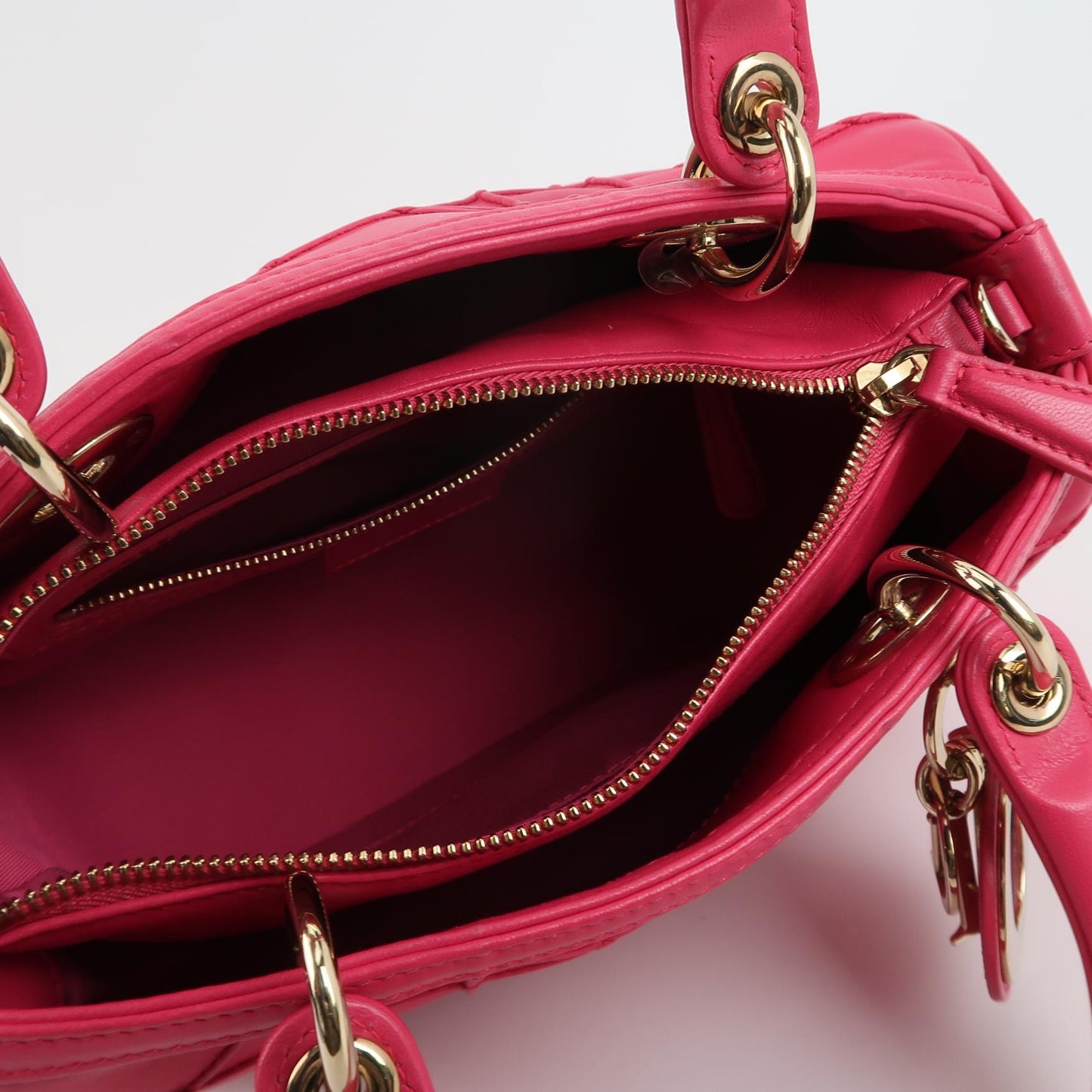 Dior - Granville Boston Bag - Leather - Pink - (Medium)