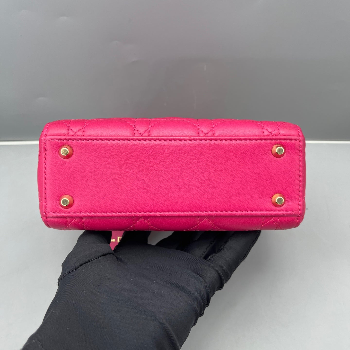 Dior - Lady Dior - Lambskin leather - Pink - (Mini)