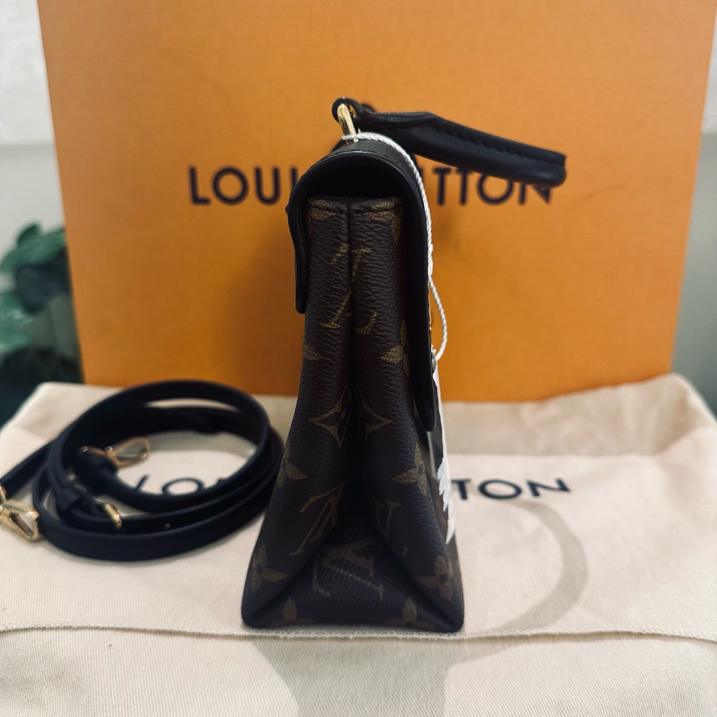 Louis Vuitton - Locky BB - Monogram coated canvas with leather trim - Brown - (mini)