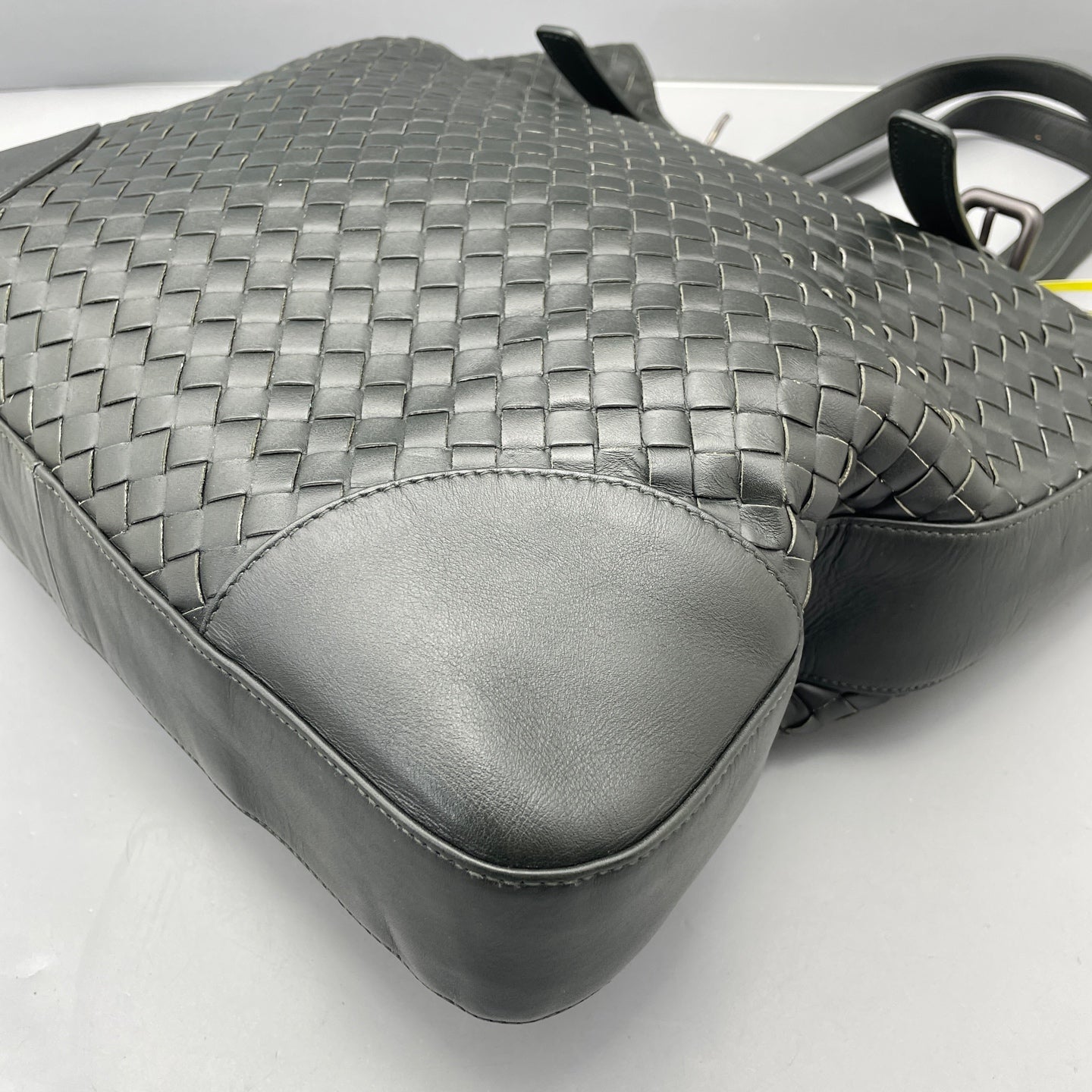 Bottega Veneta - Intrecciato Woven Tote - Leather - Green - (medium)