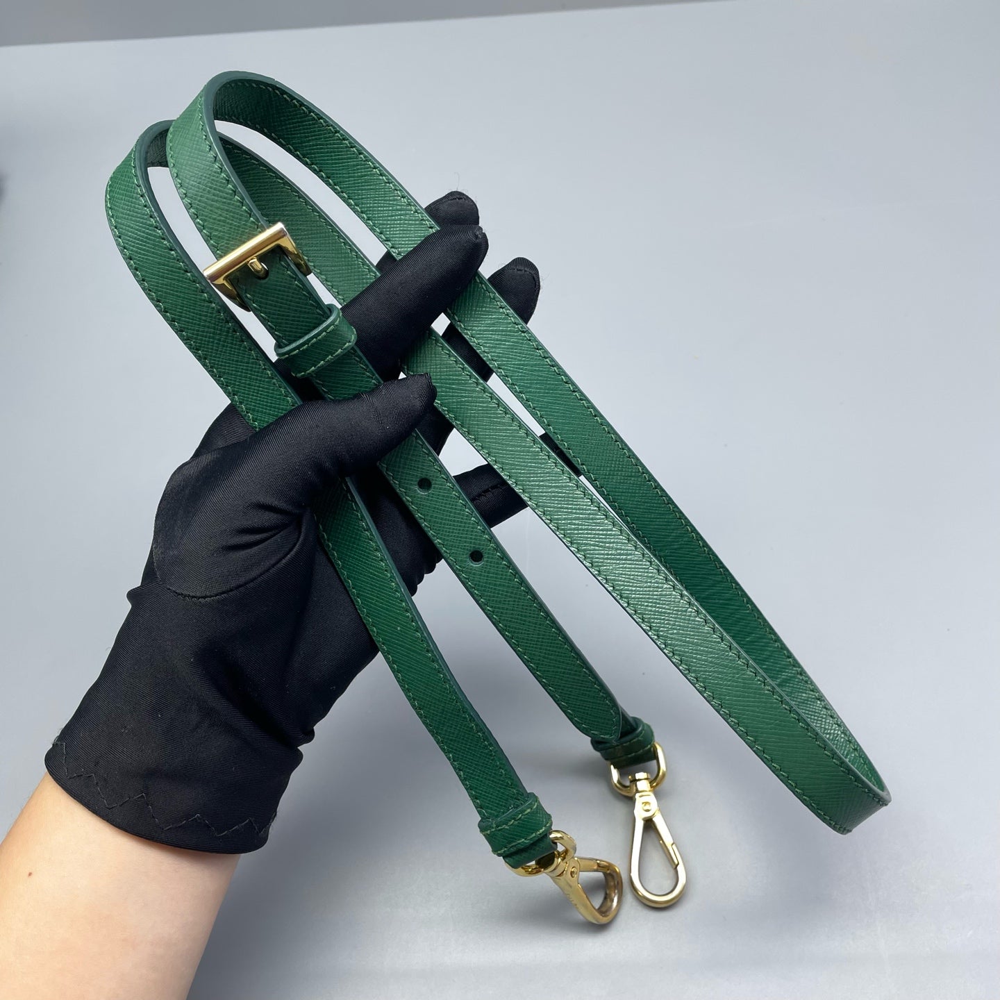 Prada - Saffiano Lux Tote - Leather - Green - (Medium)