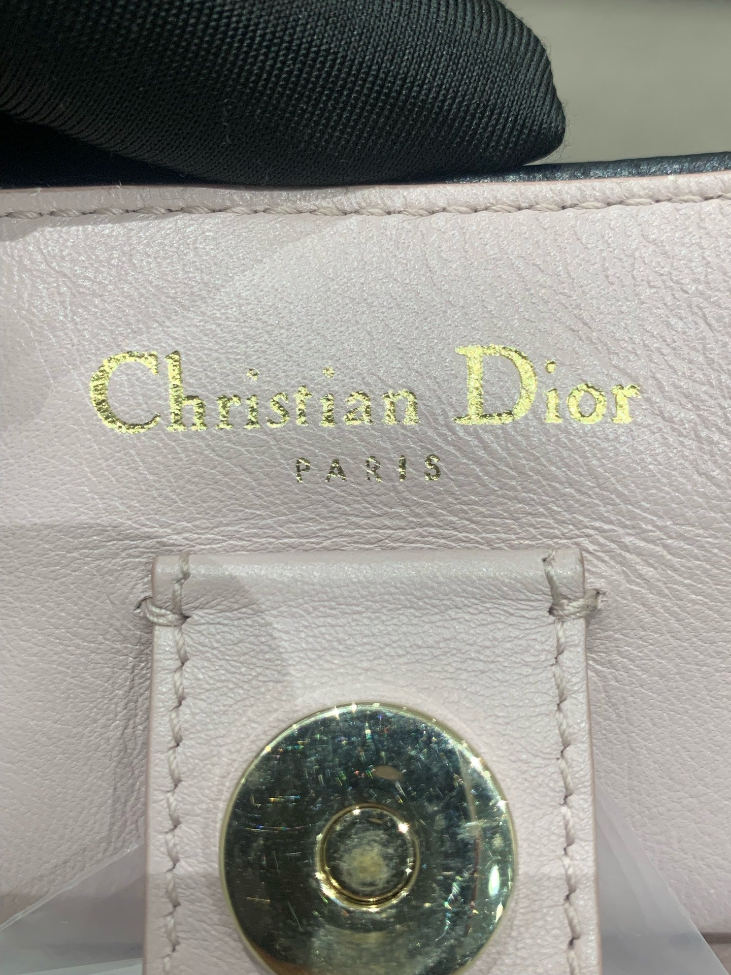 Dior - Diorissimo Medium Tote - Limited Edition Beaded Floral - Calfskin leather - Black - (Medium)