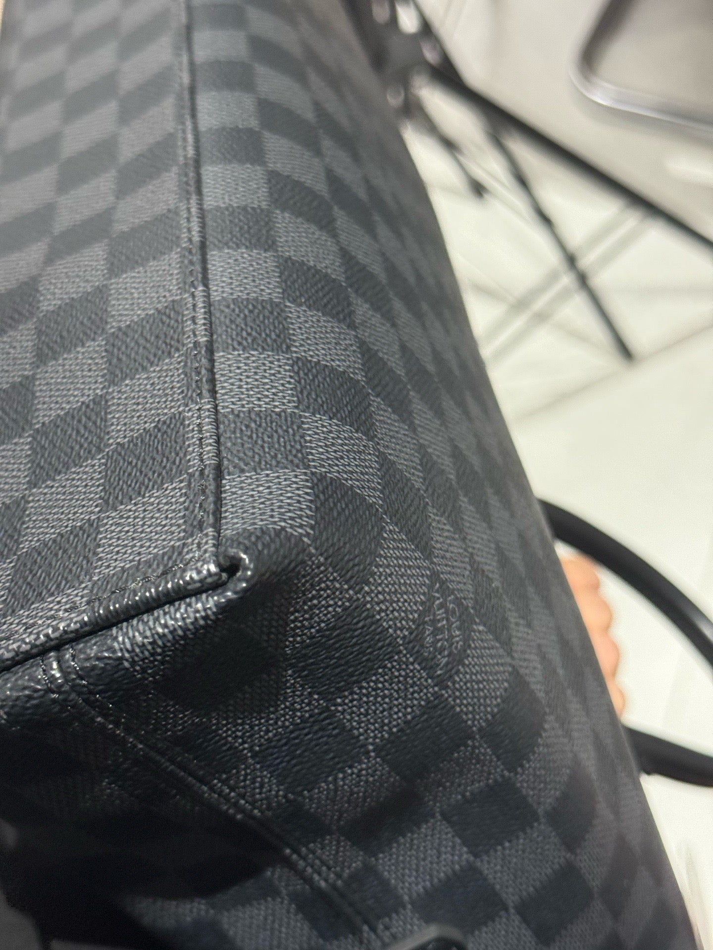 Louis Vuitton - Briefcase - Damier Graphite coated canvas with leather trim - Black - (large)