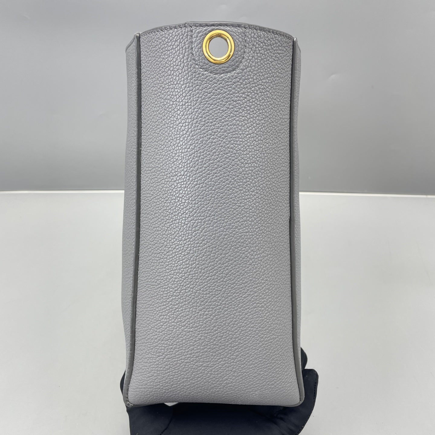 Celine - Small Bucket Bag - Grained leather - Grey - (Small)