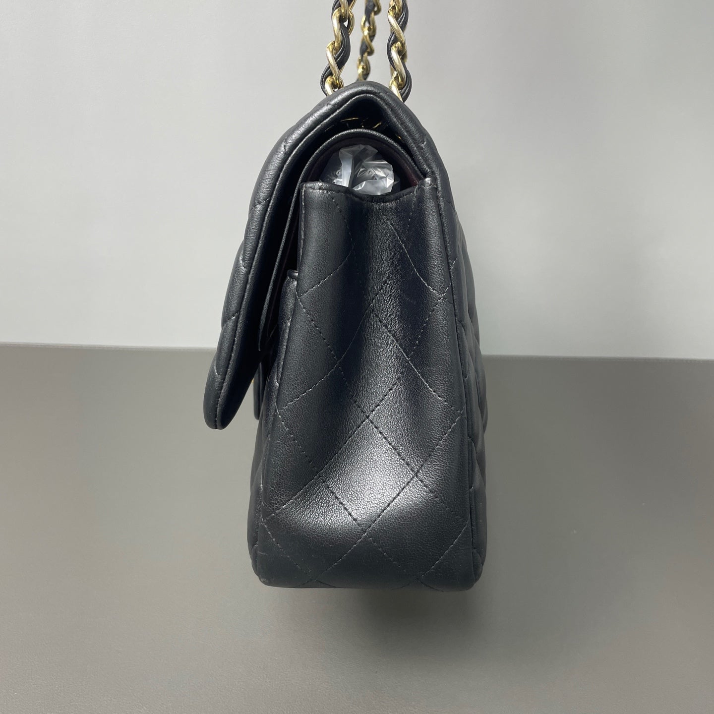 Chanel - Classic Flap Jumbo - Caviar leather - Black - (Large)