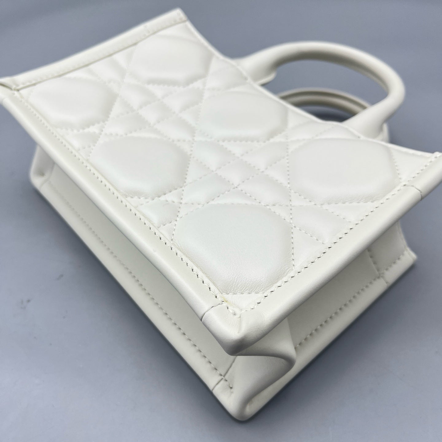 Dior - Lady Dior Mini - Leather - White - (mini)